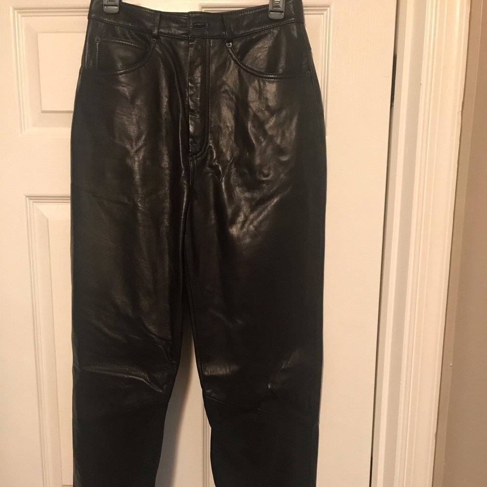 Leather pants